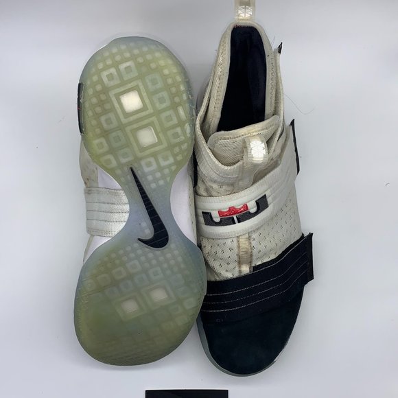 Lebron Solider 10 White Black main image 4